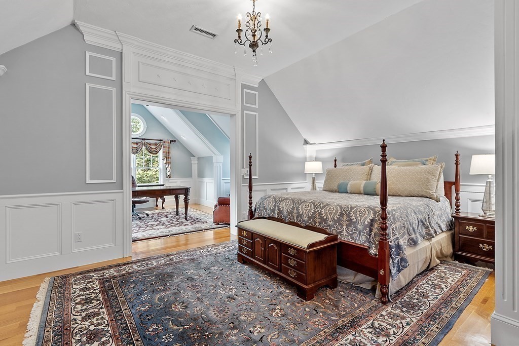 106 Fox Run Road Bolton, MA 01740 - Photo 24 of 41 a spacious bedroom with a bed a window and dresser