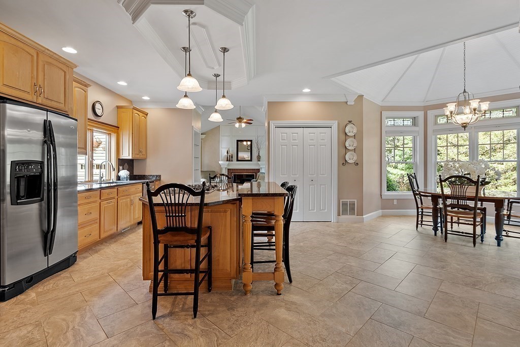 106 Fox Run Road Bolton, MA 01740 - Photo 6 of 41 a view of a dining room with furniture window and outside view
