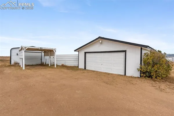 a house with a outdoor space