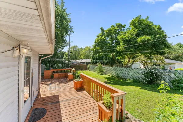 a view of deck with patio
