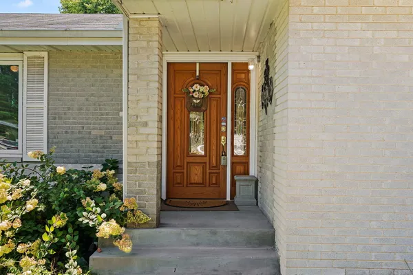 a front view of a house with shower