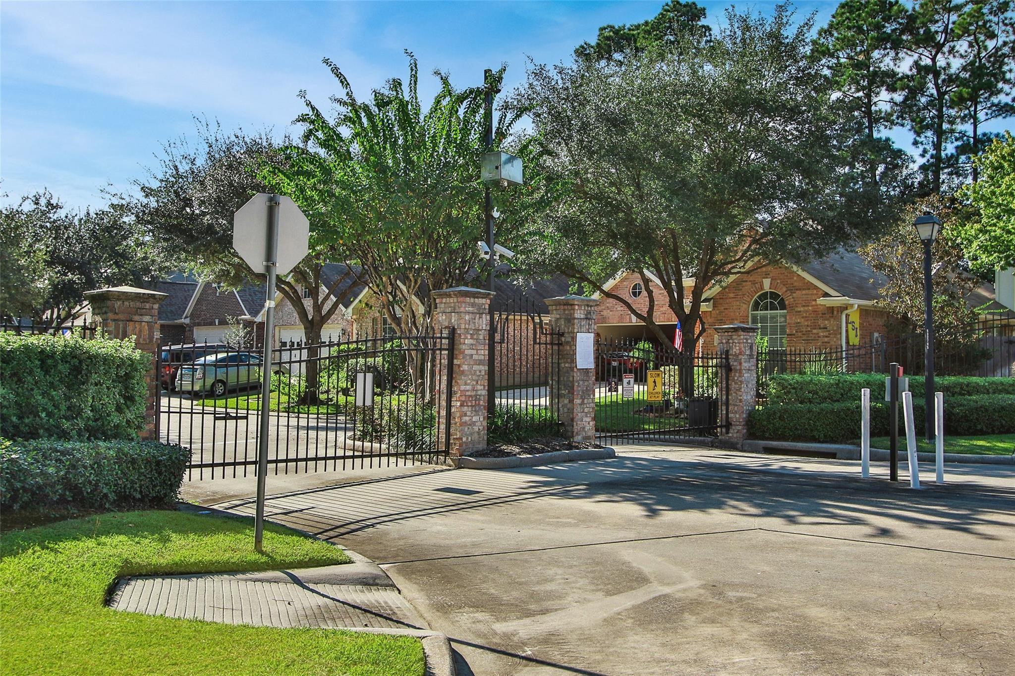 3415 Candlepine Drive Spring, TX 77388 - Photo 23 of 23 a front view of a house with a garden