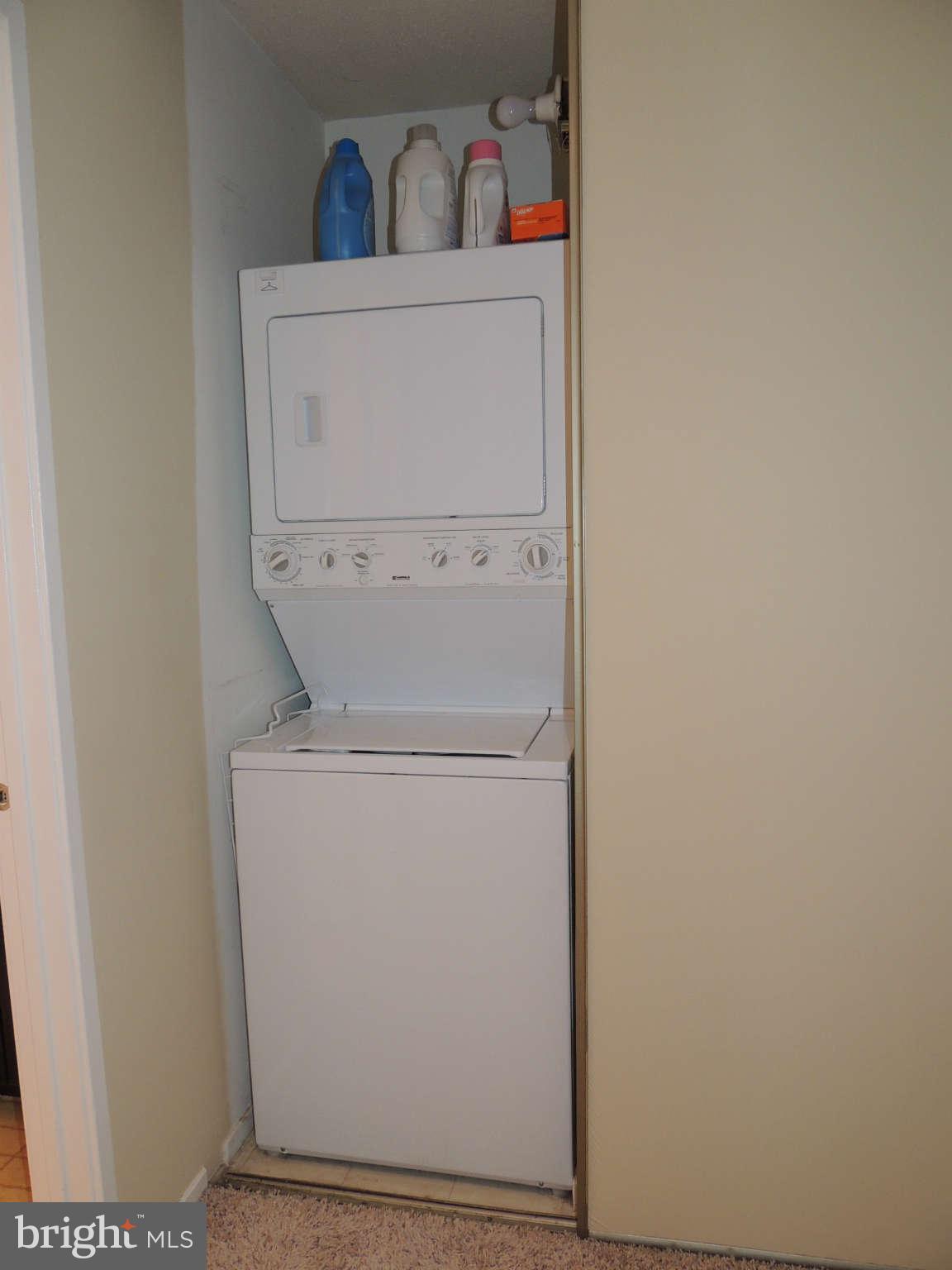 11033 Villaridge Court, Unit B Reston, VA 20191 - Photo 16 of 25 a utility room with dryer and washer