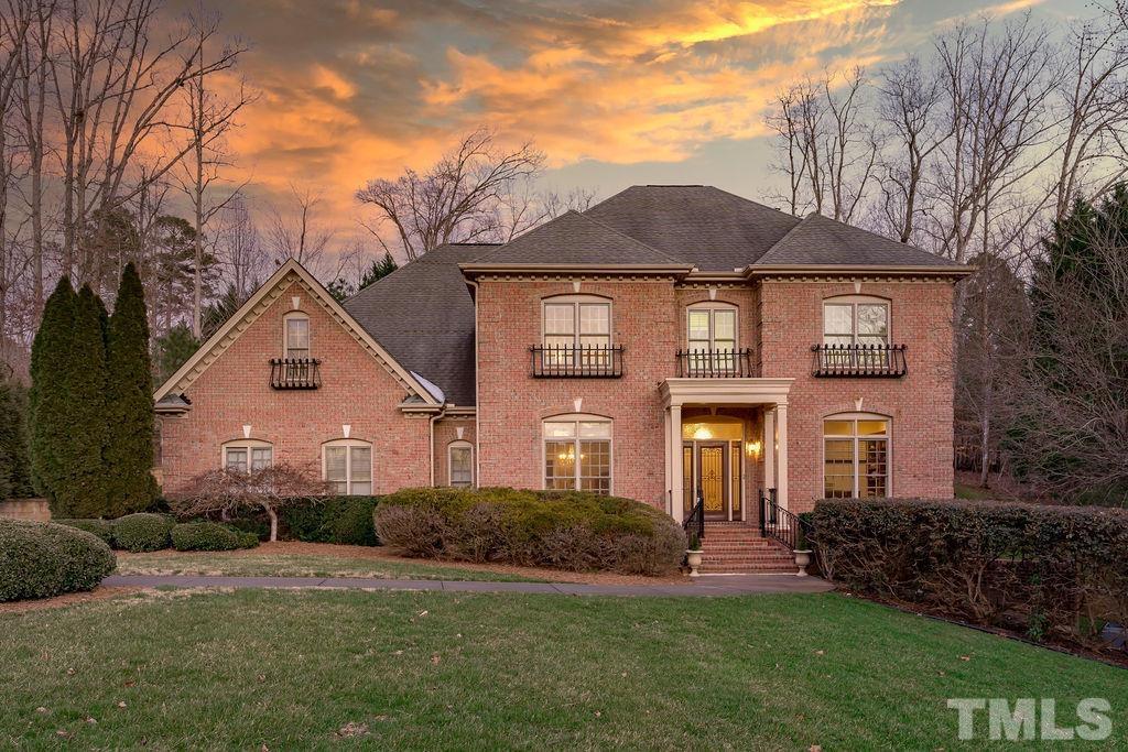 5844 Applegarth Lane Raleigh, NC 27614 - Photo 1 of 70 a front view of a house with a yard