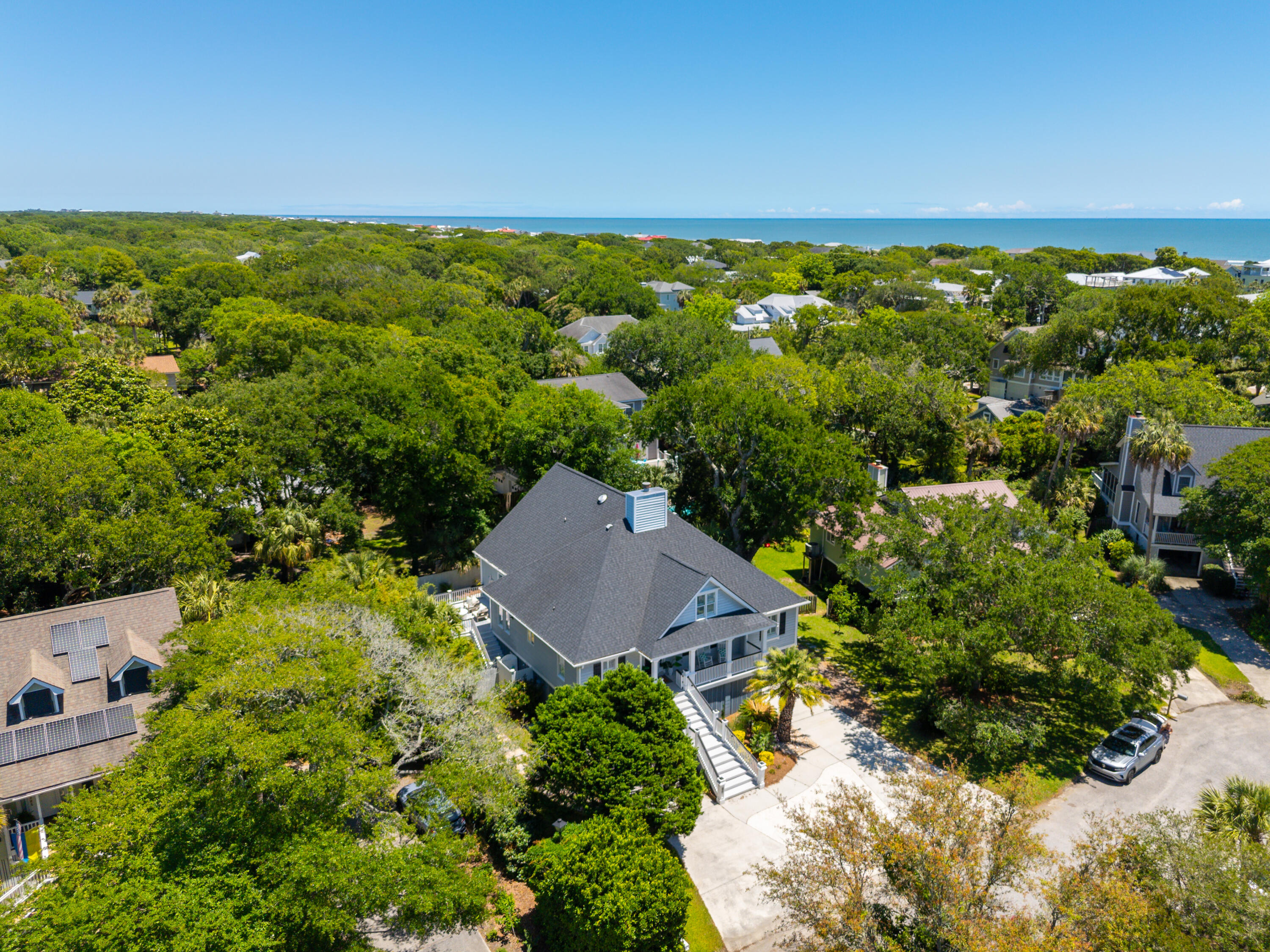 10 Wills Way Isle of Palms, SC 29451 - Photo 71 of 104 Ariel View 3 blocks to the ocean