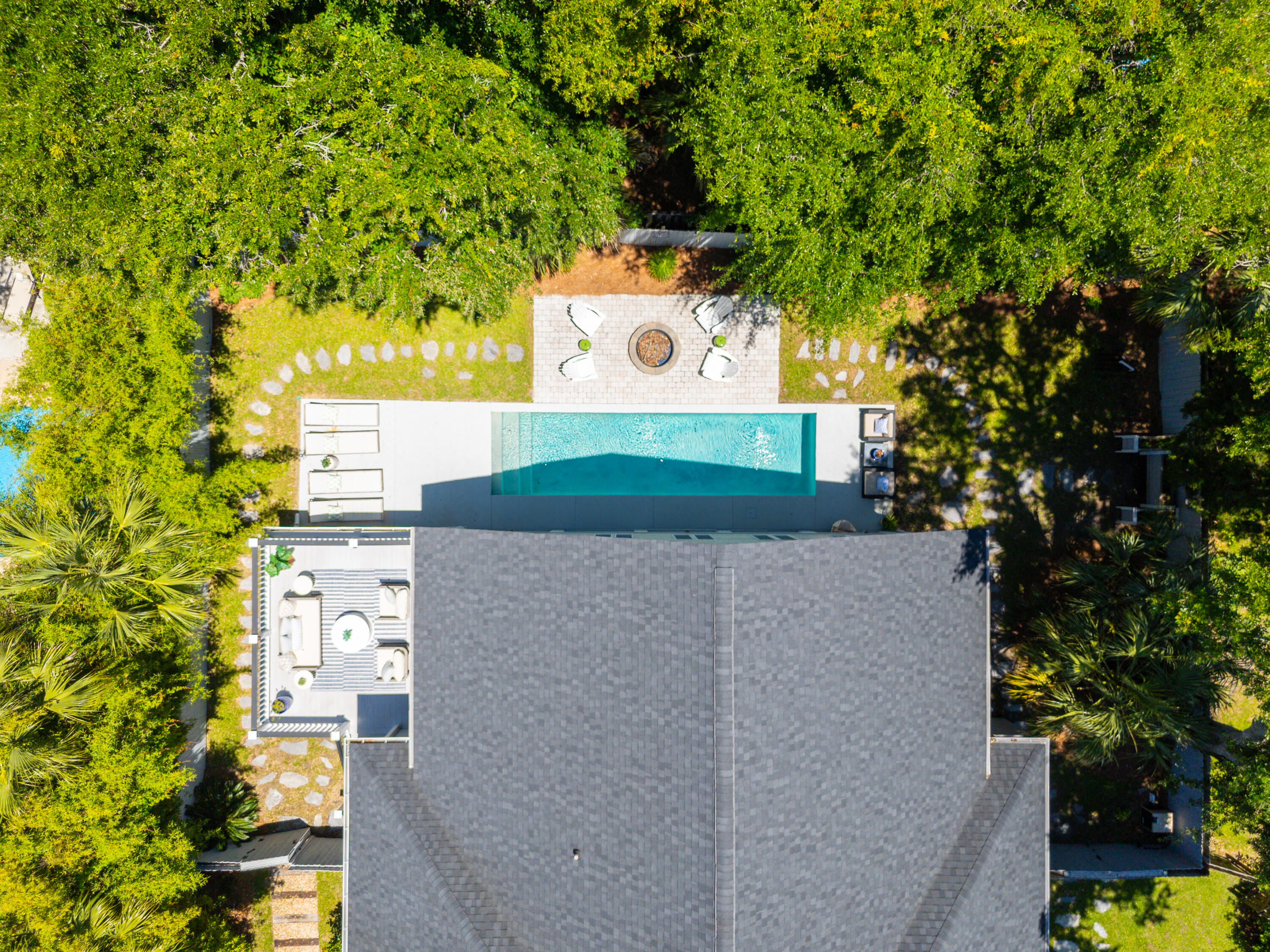 10 Wills Way Isle of Palms, SC 29451 - Photo 72 of 104 Ariel of home and pool