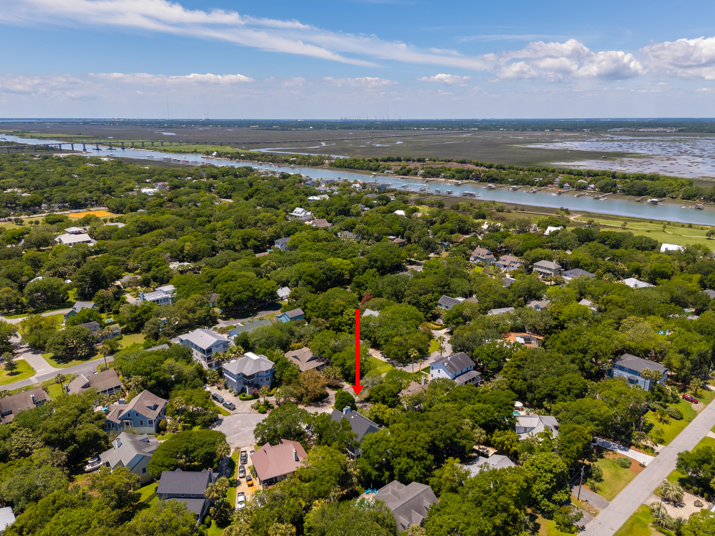 10 Wills Way Isle of Palms, SC 29451 - Photo 75 of 104 Ariel view of home