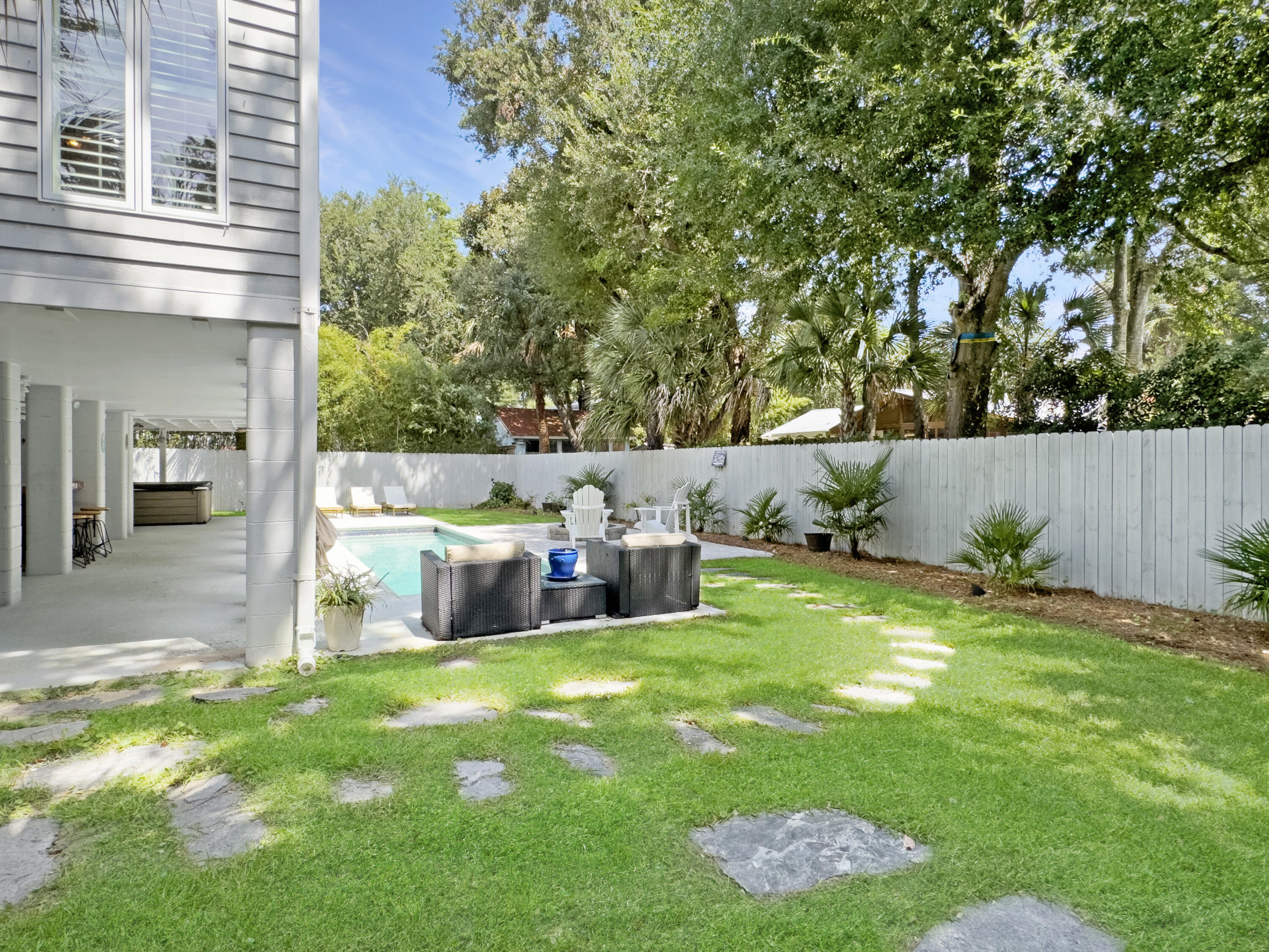 10 Wills Way Isle of Palms, SC 29451 - Photo 85 of 104 Large Backyard Space