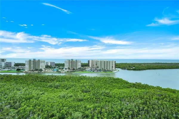 a view of a city with tall buildings