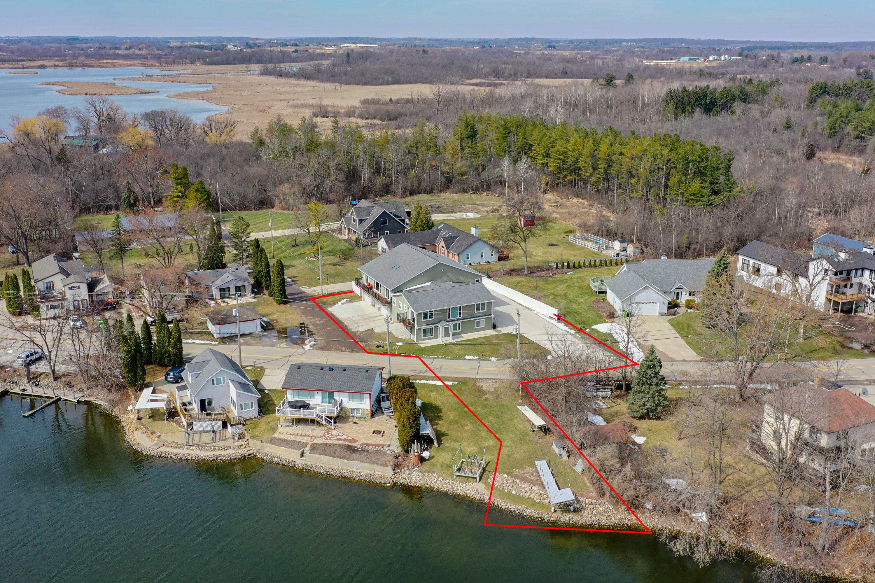 7134 North Tichigan Road Waterford, WI 53185 - Photo 1 of 49 DJI_0787-Edit