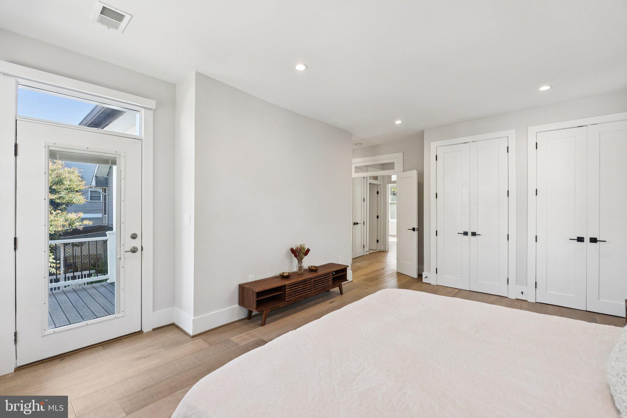 1207 Delafield Place Northwest Washington, DC 20011 - Photo 23 of 47 Primary Suite with Private Deck