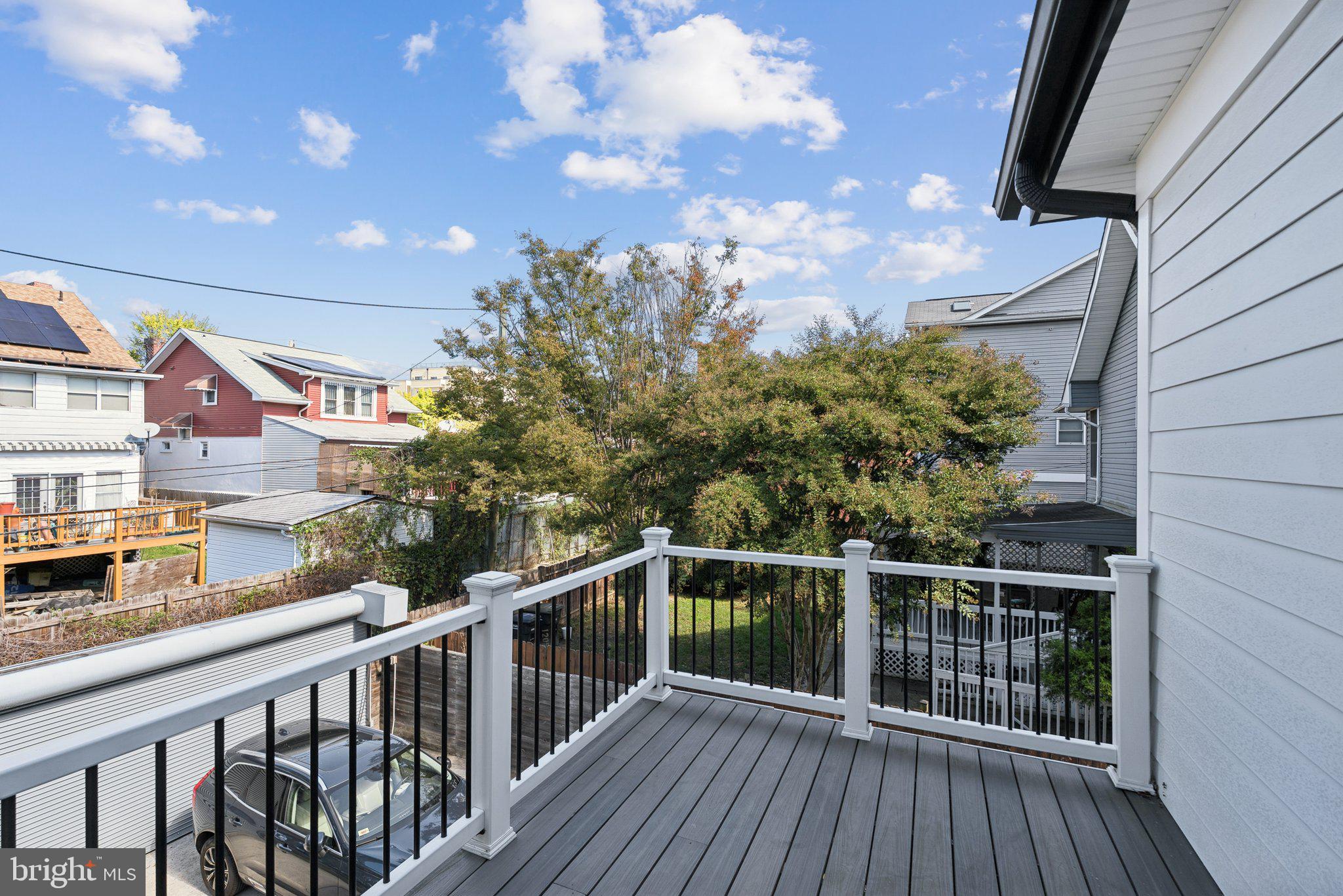 1207 Delafield Place Northwest Washington, DC 20011 - Photo 24 of 47 Private Deck off Primary Suite