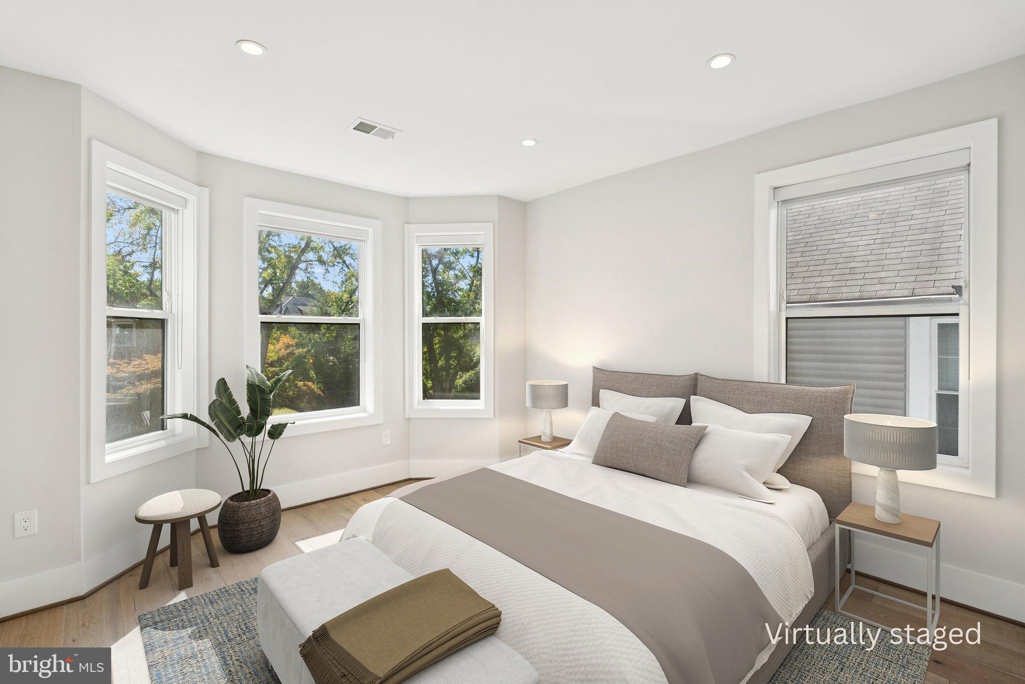 1207 Delafield Place Northwest Washington, DC 20011 - Photo 28 of 47 2nd Bedroom Virtually Staged