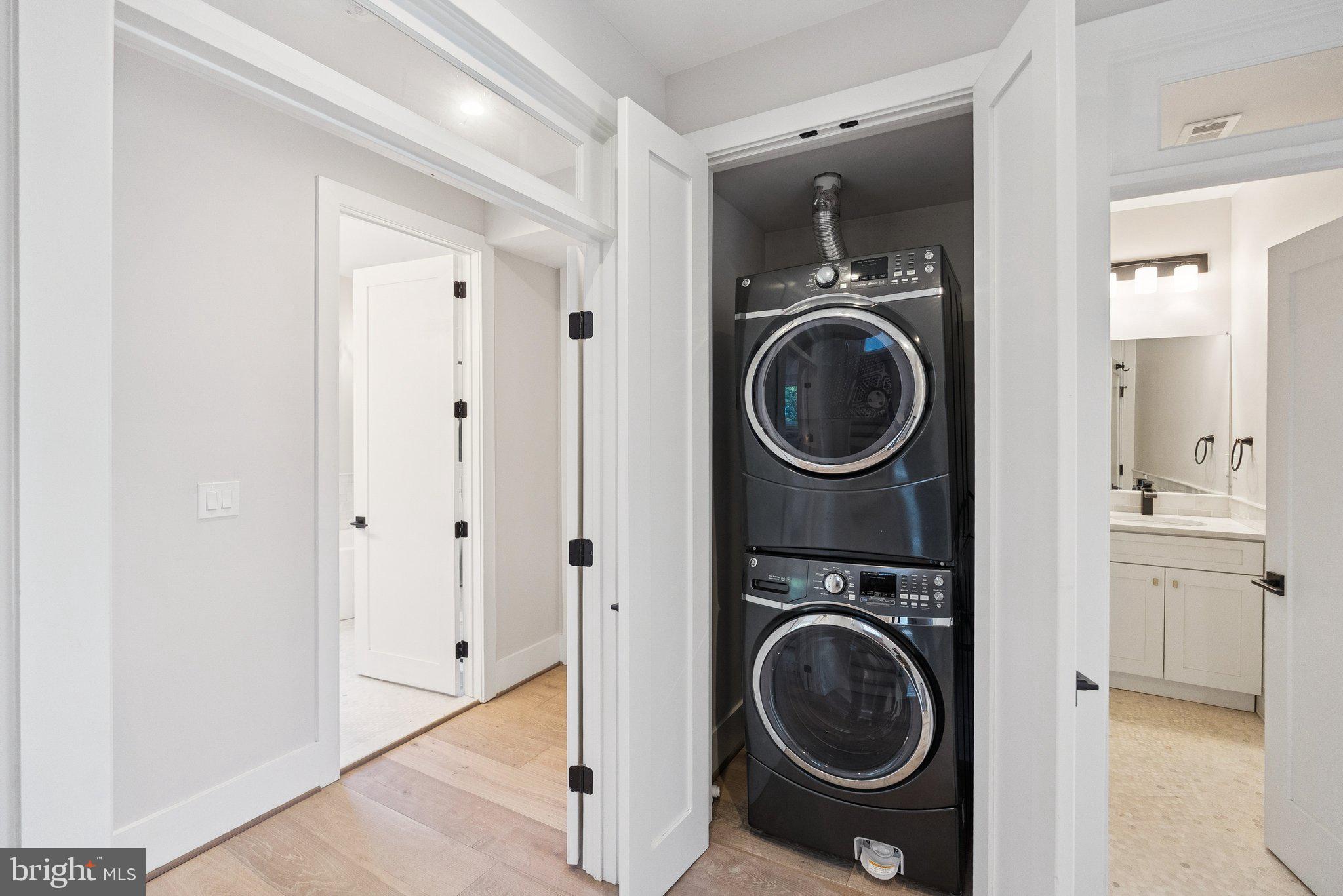 1207 Delafield Place Northwest Washington, DC 20011 - Photo 32 of 47 Laundry on main bedroom lever