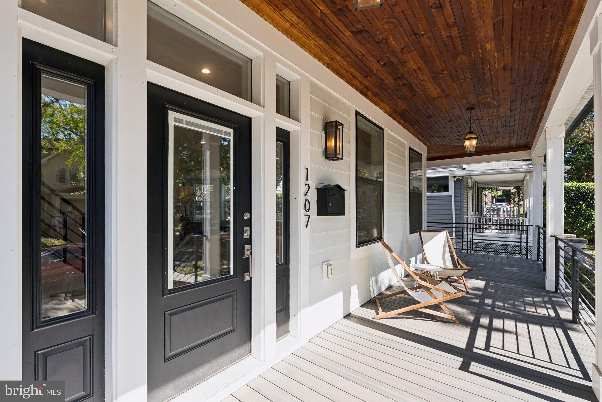 1207 Delafield Place Northwest Washington, DC 20011 - Photo 44 of 47 Front porch