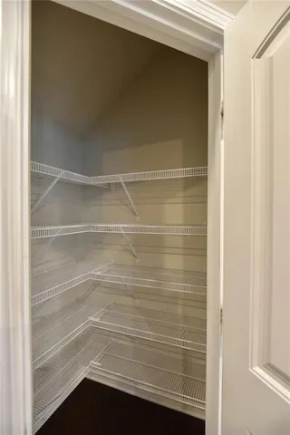 a view of walk in closet
