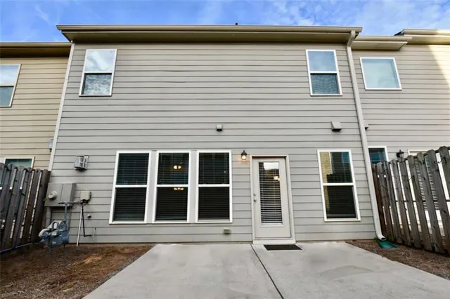 a front view of a house with a window