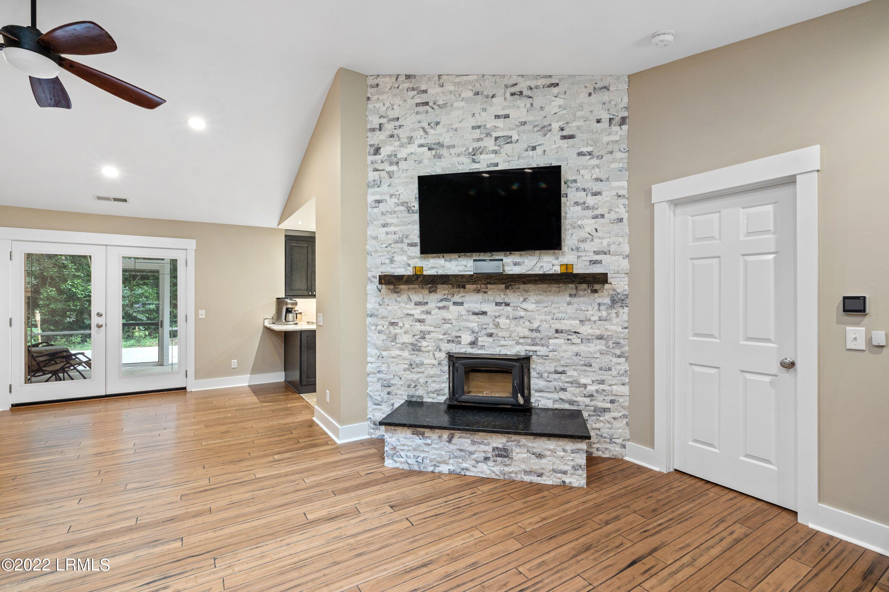7610 Patterson Road Beaufort, SC 29906 - Photo 11 of 43 fireplace