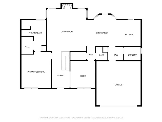 a picture of a floor plan