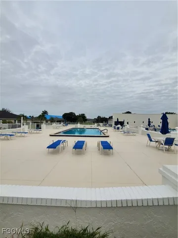 a view of swimming pool and lake view