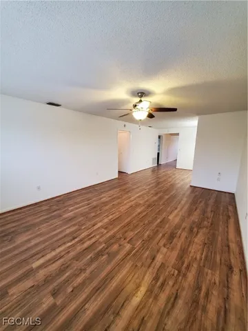 wooden floor in an empty room