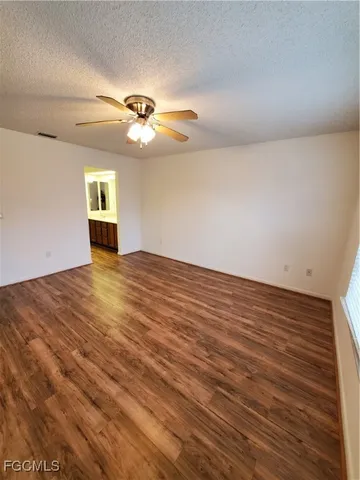 wooden floor in an empty room