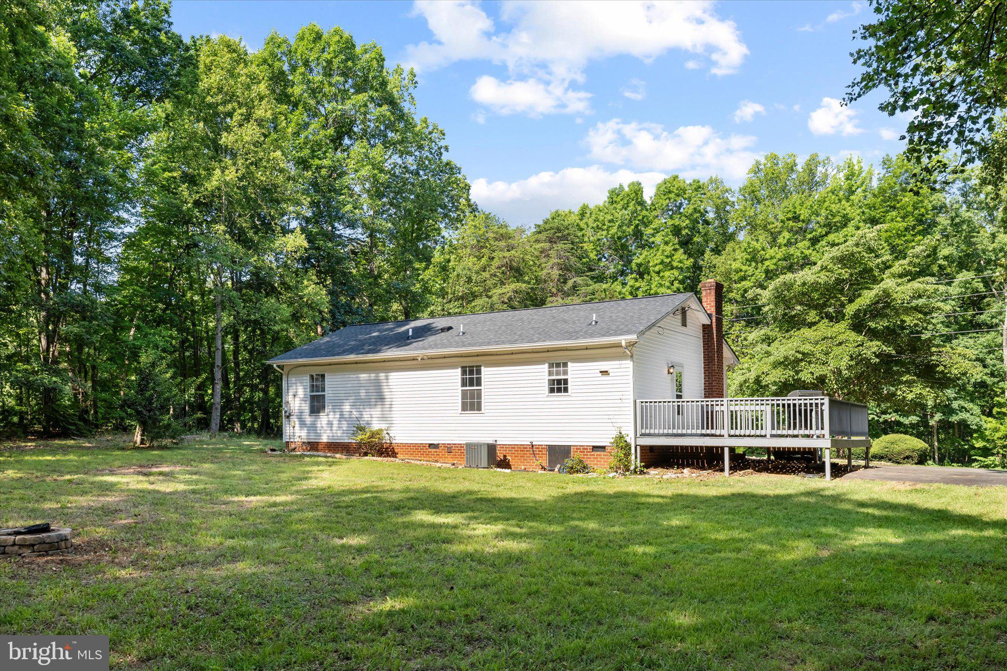 252 Evergreen Road Louisa, VA 23093 - Photo 31 of 39 backyard