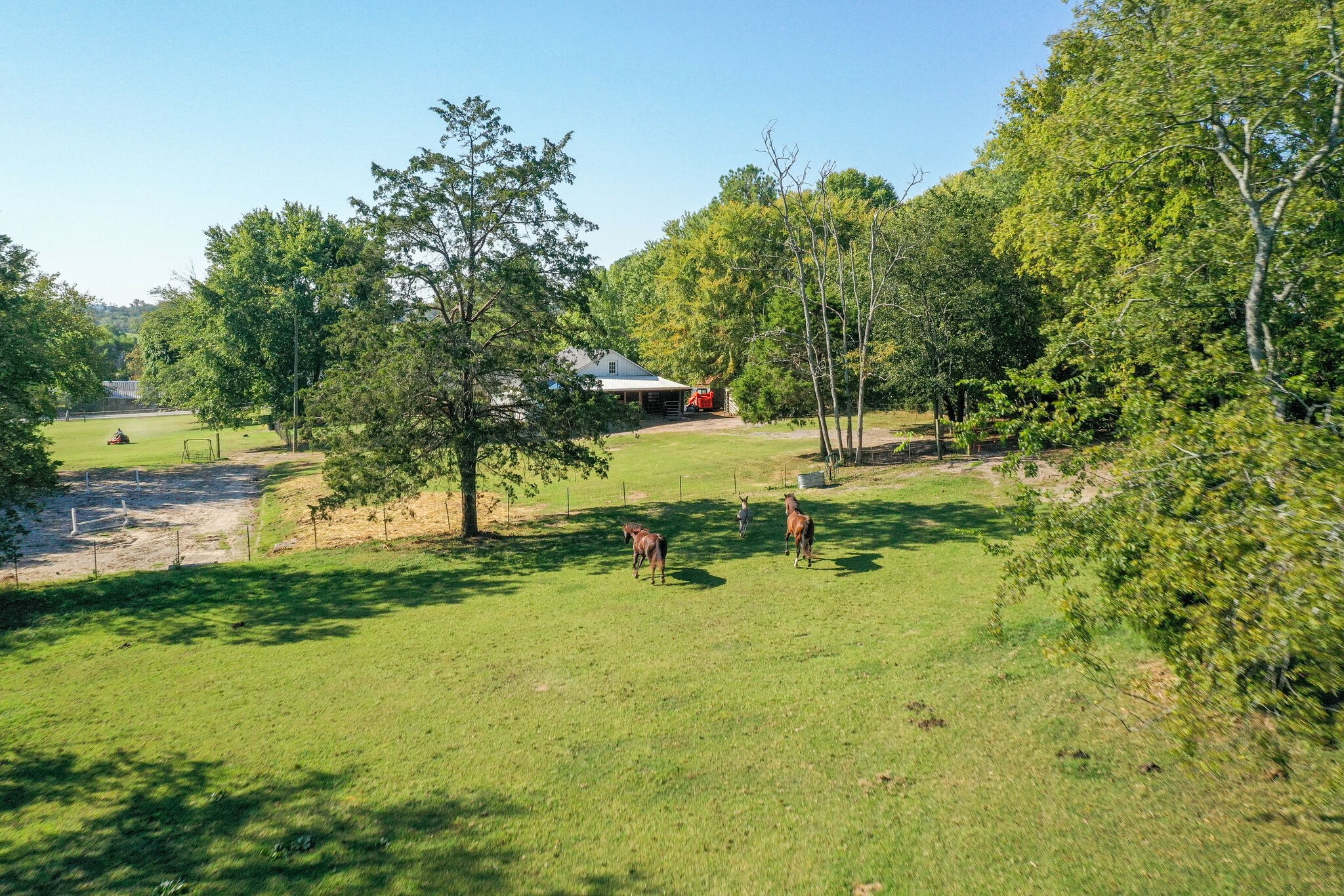 5111 Hickory Ridge Road Lebanon, TN 37090 - Photo 50 of 53 a backyard of a house with yard and outdoor seating