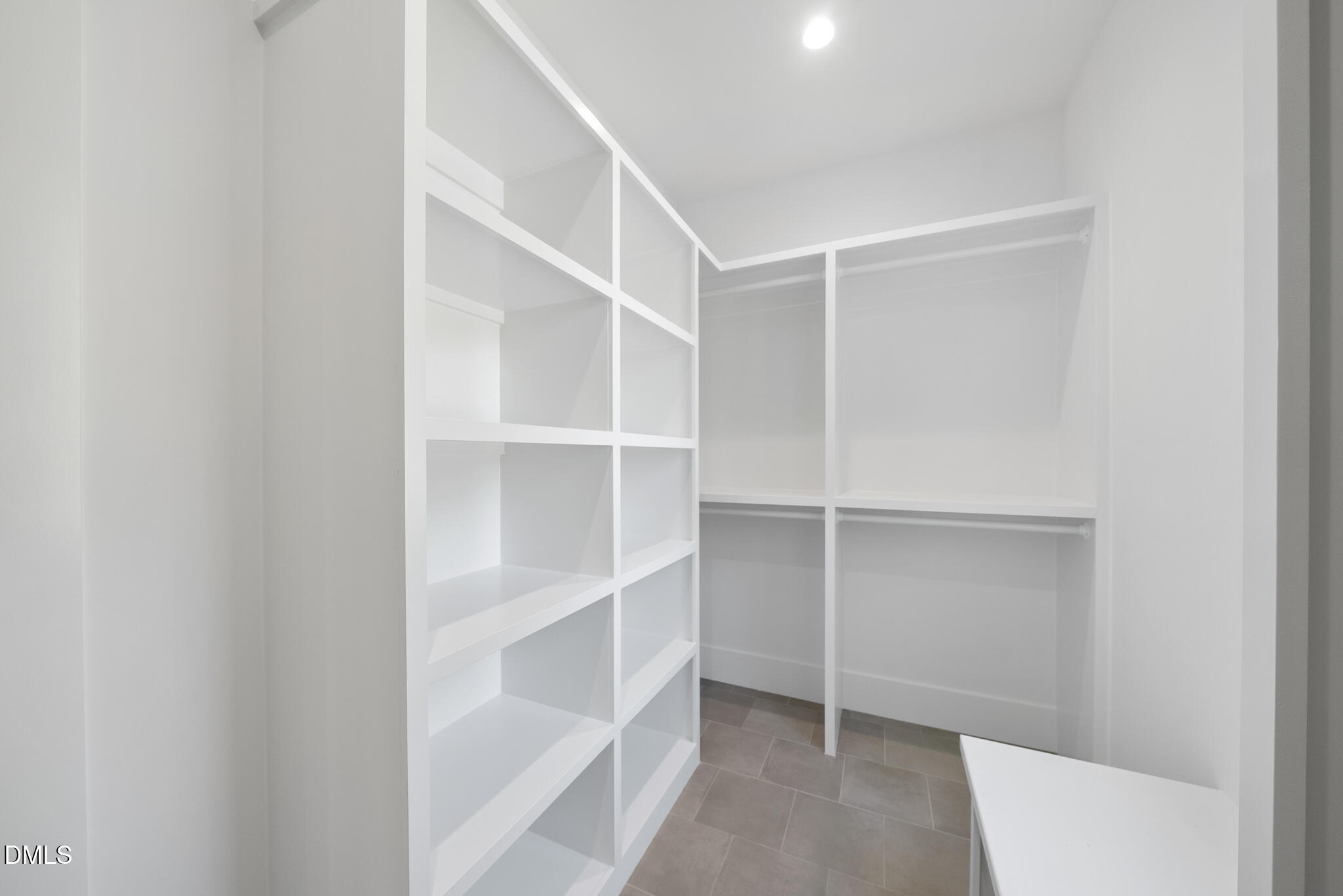 7608 Falls Creek Lane Raleigh, NC 27614 - Photo 54 of 74 a view of an empty walk in closet