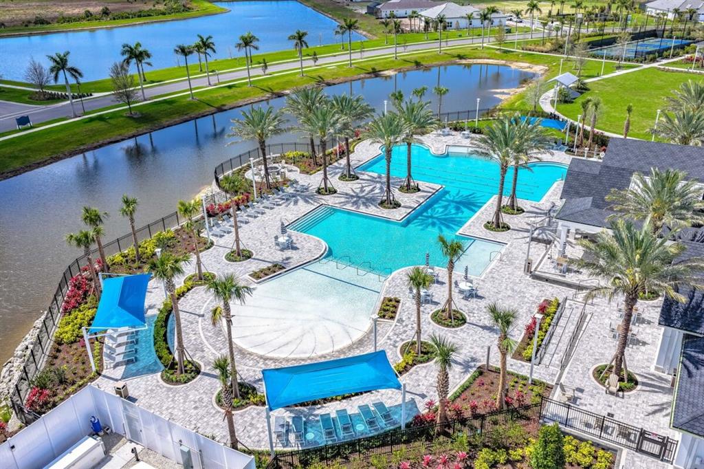 17712 Broadleaf Loop Venice, FL 34293 - Photo 21 of 23 a view of swimming pool with outdoor seating
