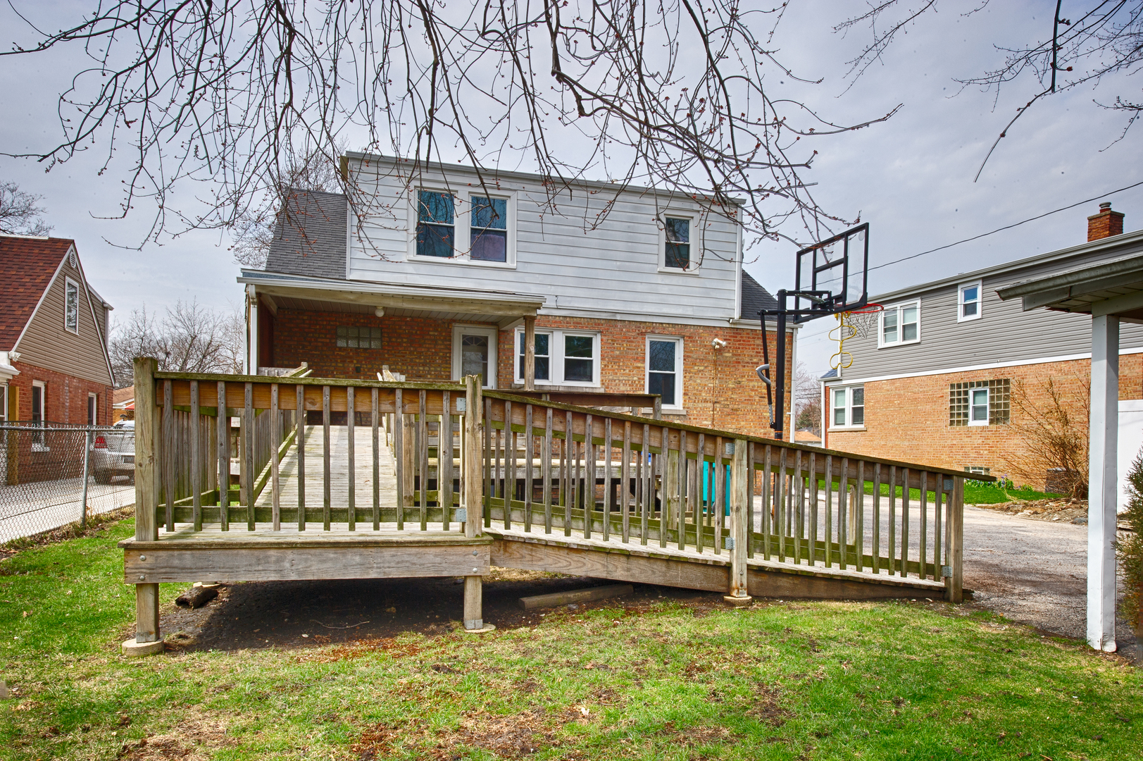 339 Clayton Road Hillside, IL 60162 - Photo 18 of 18 a view of a house with a yard from a patio