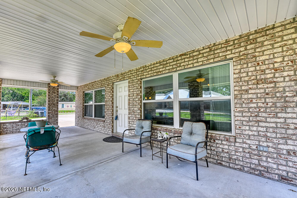 7837 Rusty Anchor Road St. Augustine, FL 32092 - Photo 5 of 41 Porch - View 3