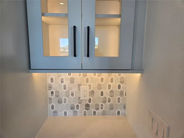a bathroom that has a shower
