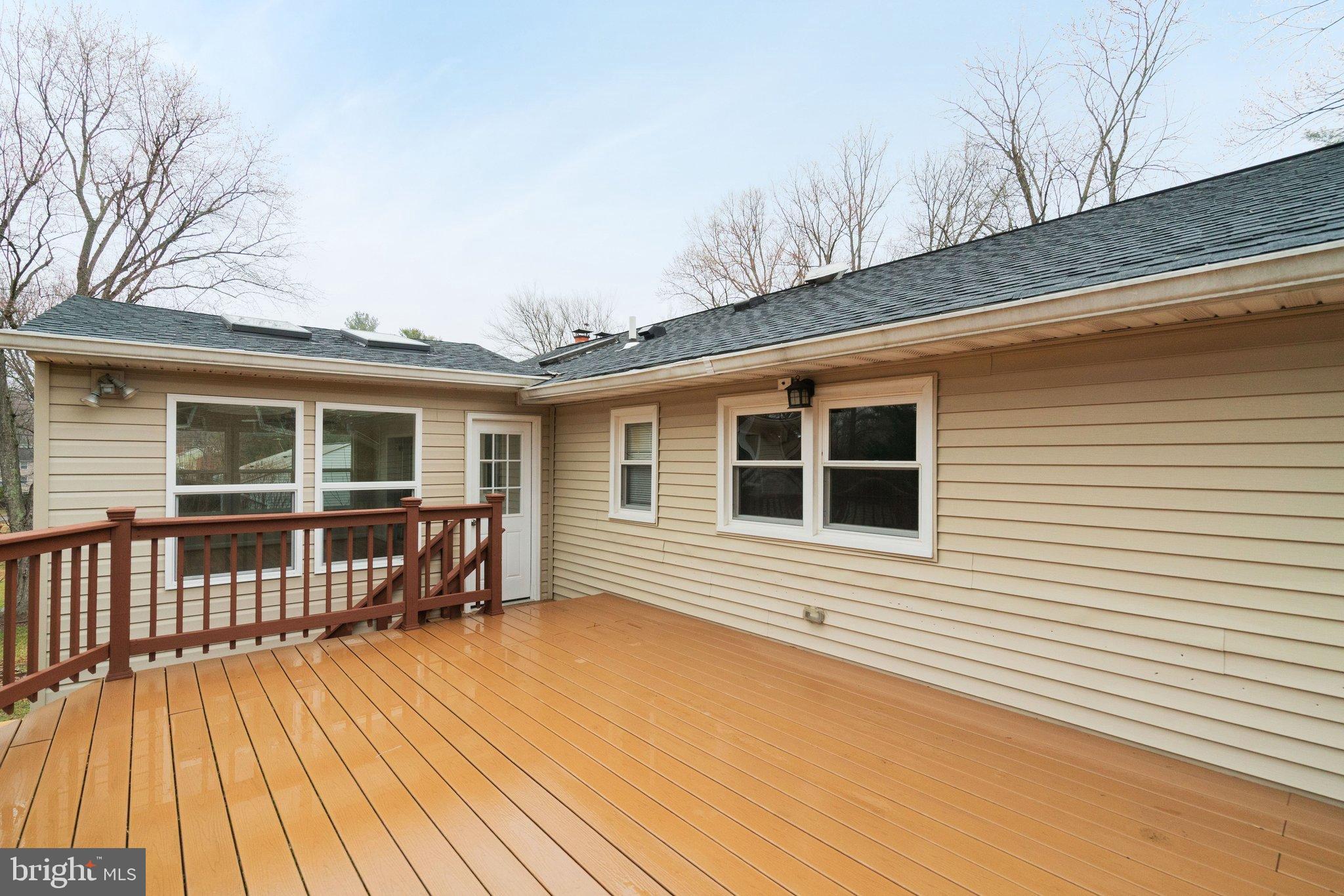 3412 Knox Road Annandale, VA 22003 - Photo 53 of 54 a view of a house with a wooden deck