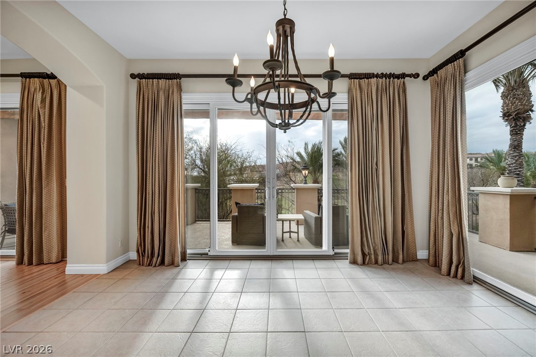 75 Luce Del Sole, Unit 3 Henderson, NV 89011 - Photo 10 of 81 Dining Area with indoor outdoor access to Terrace