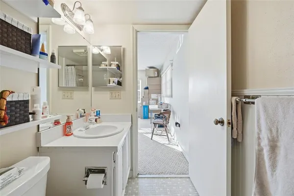 a room with a washer and dryer