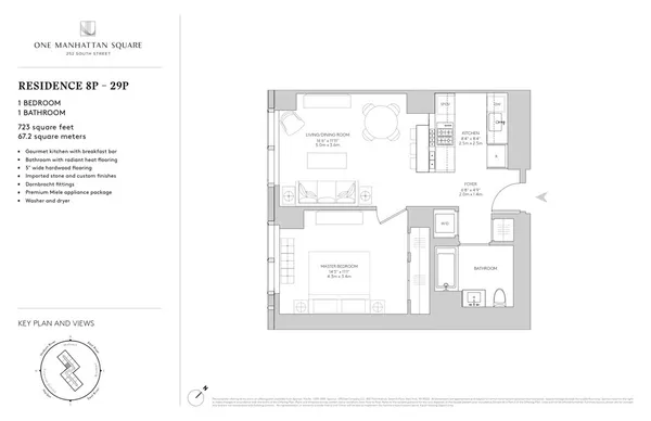 $5,750 | 252 South Street, Unit 23P | Two Bridges