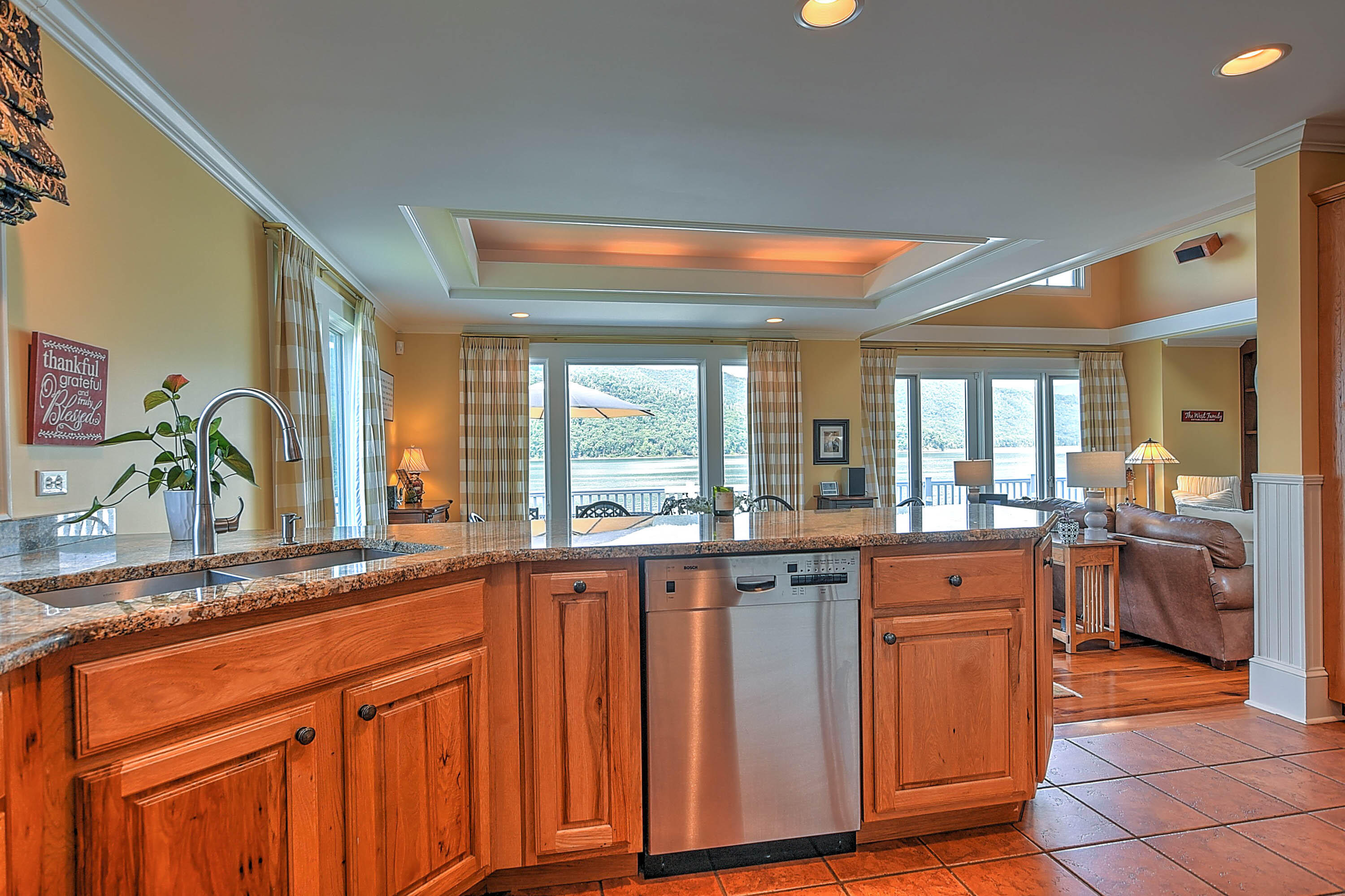 576 Harbor Point Road Butler, TN 37640 - Photo 15 of 51 KITCHEN LAKE VIEWS