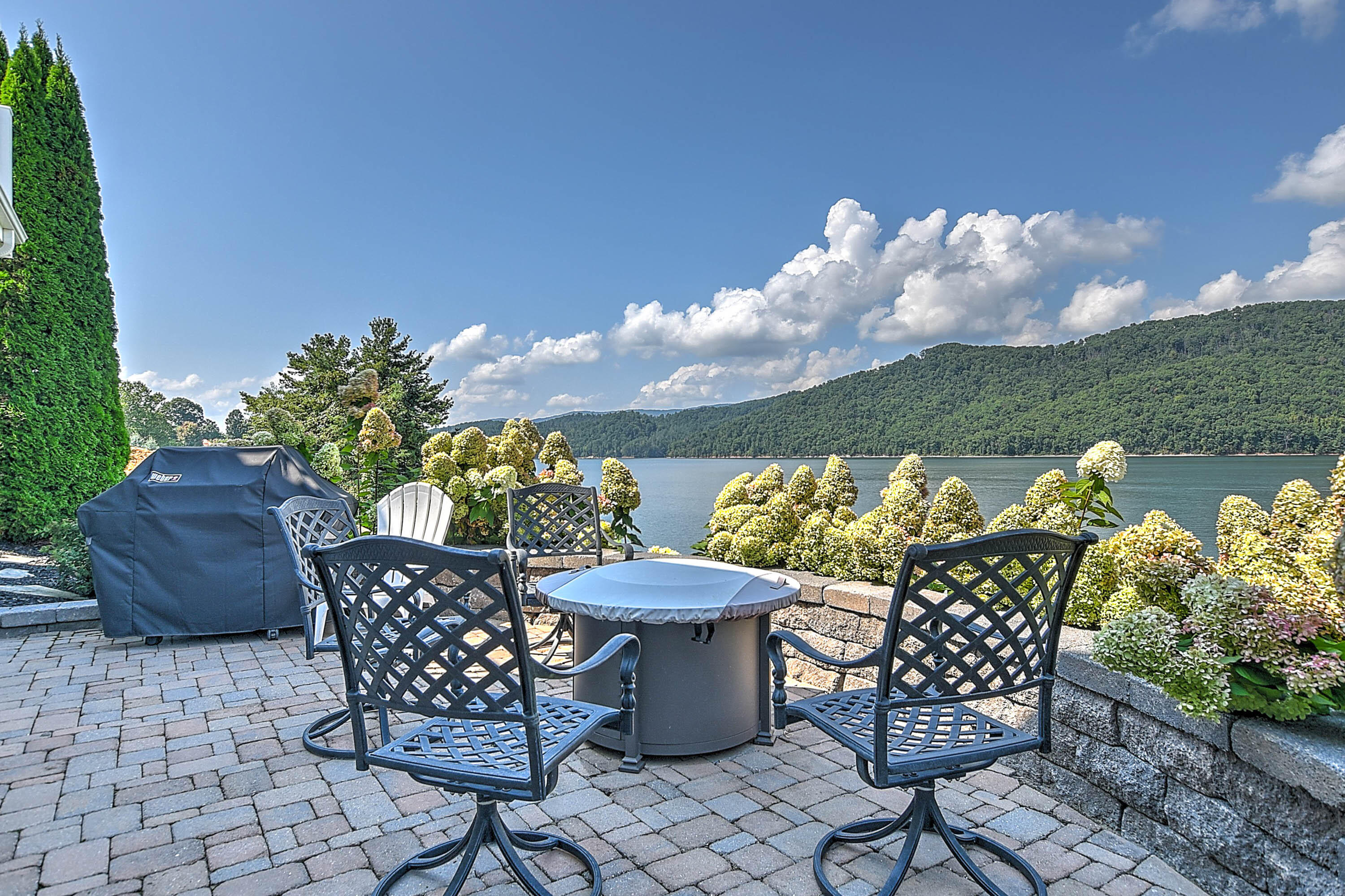 576 Harbor Point Road Butler, TN 37640 - Photo 36 of 51 PATIO FIRE PIT & GRILL