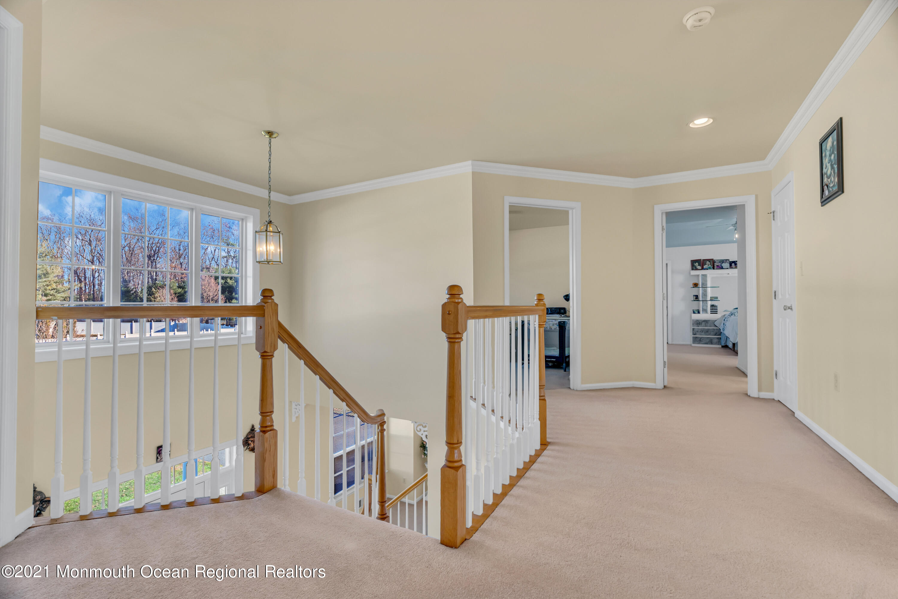 20 Lancaster Way Jackson, NJ 08527 - Photo 35 of 58 a view of a hallway with staircase
