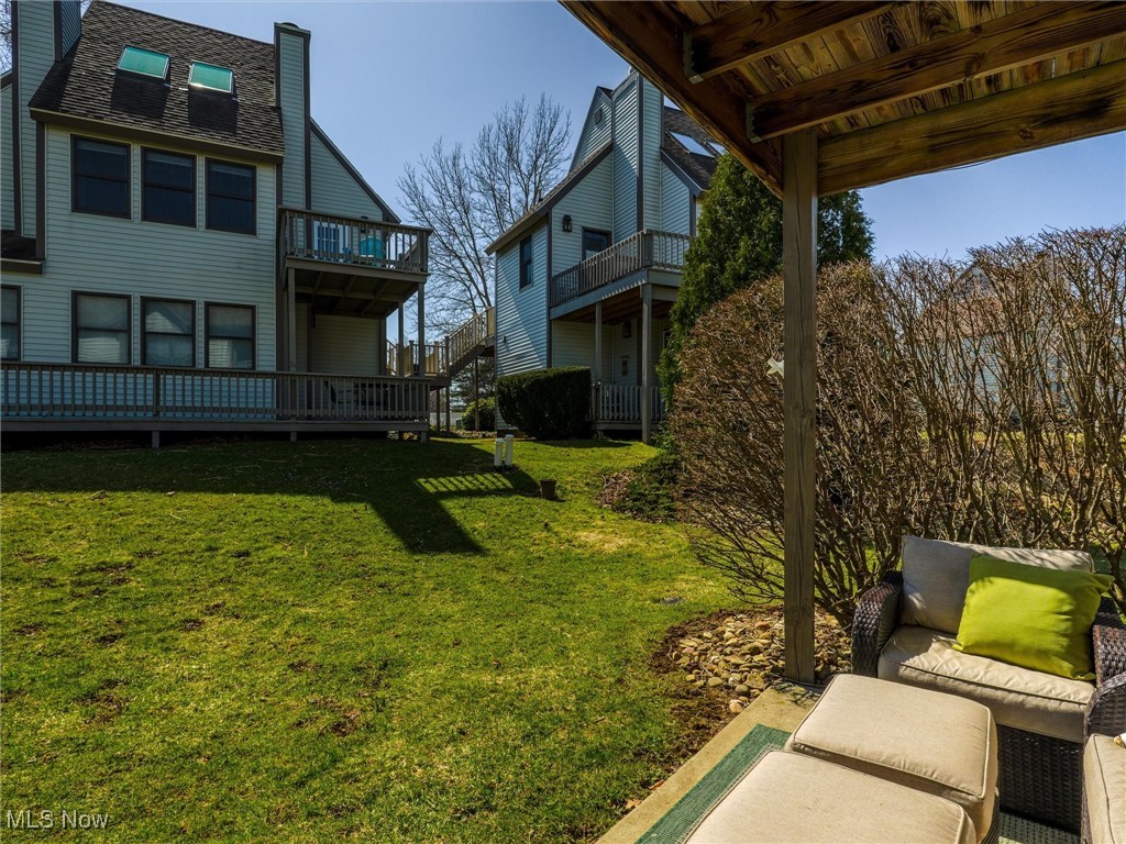 5237 Lake Road West, Unit 1019 Ashtabula, OH 44004 - Photo 18 of 22 Backyard patio