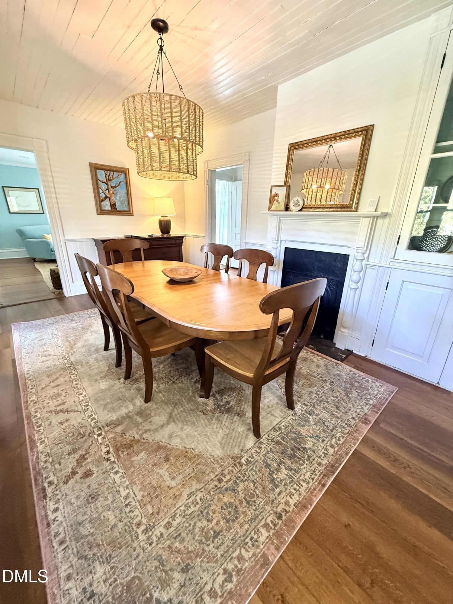 190 Broad Street Milton, NC 27305 - Photo 16 of 62 a view of a dining room with furniture