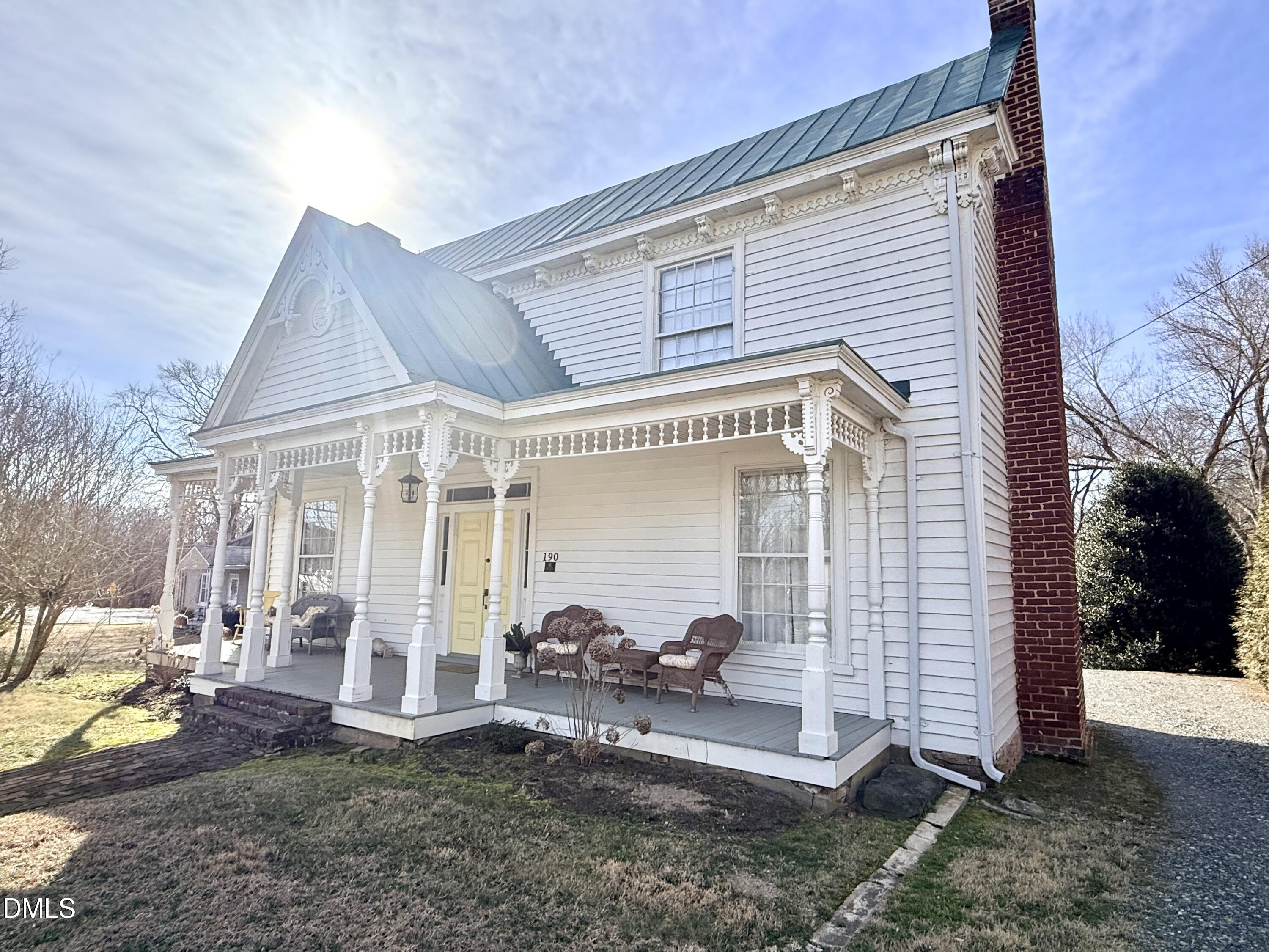 190 Broad Street Milton, NC 27305 - Photo 61 of 62 a view of a house with backyard
