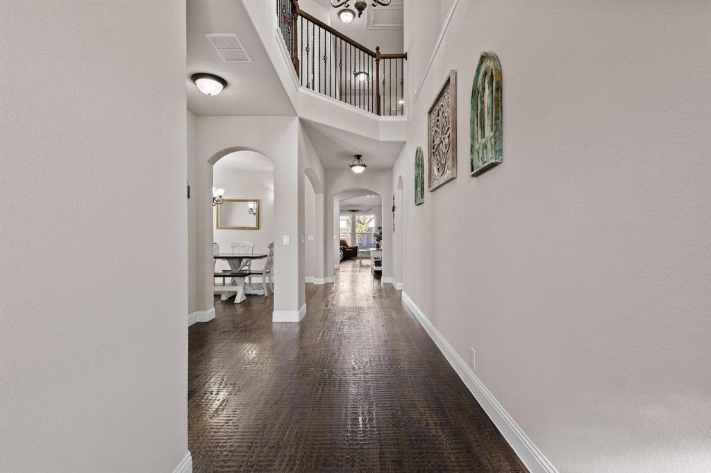 320 Sherbrook Street Van Alstyne, TX 75495 - Photo 38 of 38 Open floor plan, high ceilings, round corners, 5 1/4 inch baseboards,