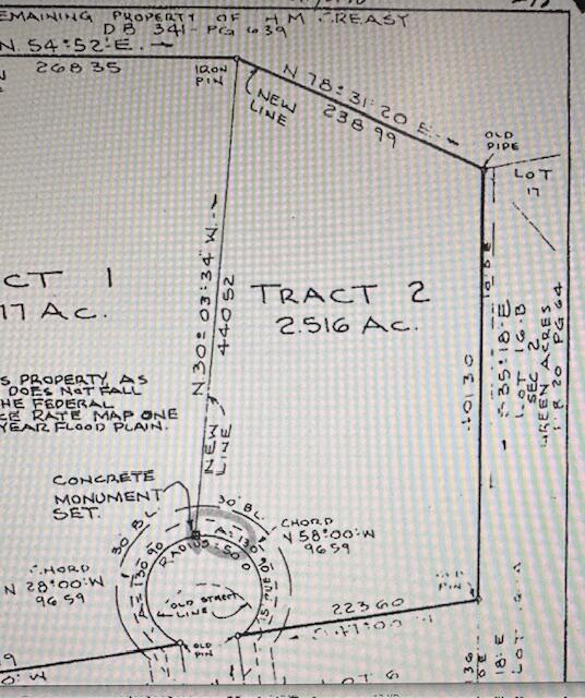 0 Ridge Drive Goodview, VA 24095 - Photo 4 of 8 0 Ridge DR- plat- Tract 2
