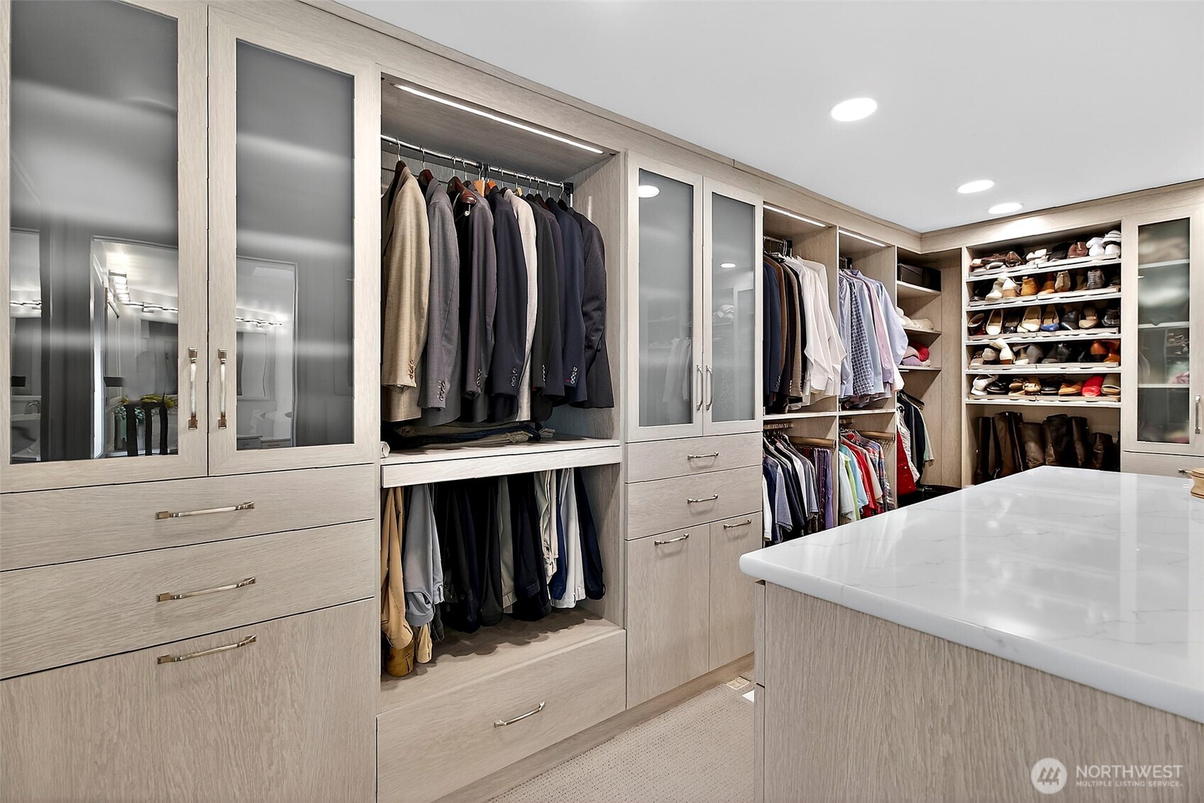 34529 5th Place Southwest Federal Way, WA 98023 - Photo 35 of 40 a view of walk in closet with clothes and shoes
