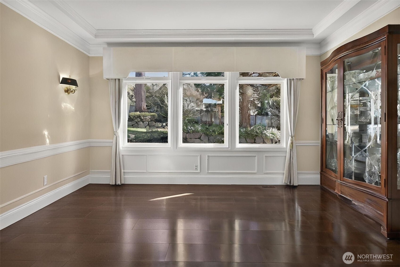 34529 5th Place Southwest Federal Way, WA 98023 - Photo 8 of 40 a view of an empty room with wooden floor and a window