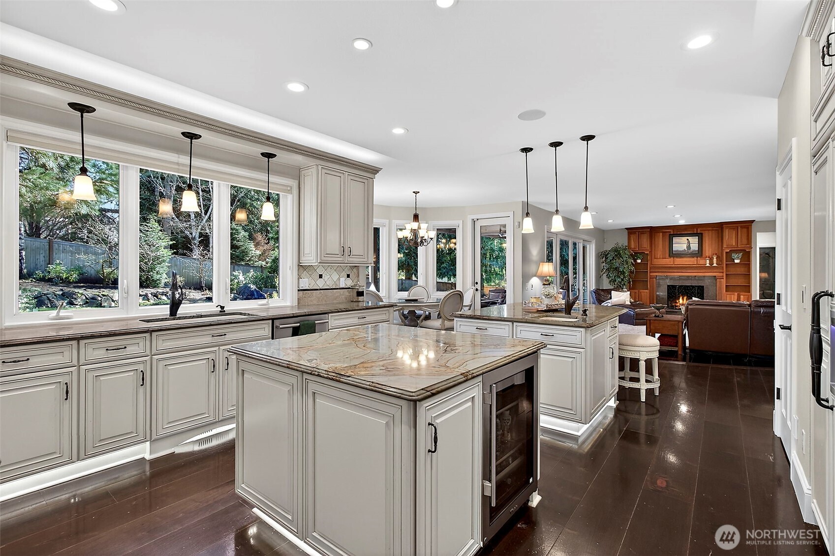 34529 5th Place Southwest Federal Way, WA 98023 - Photo 10 of 40 a kitchen with sink stove and view living room