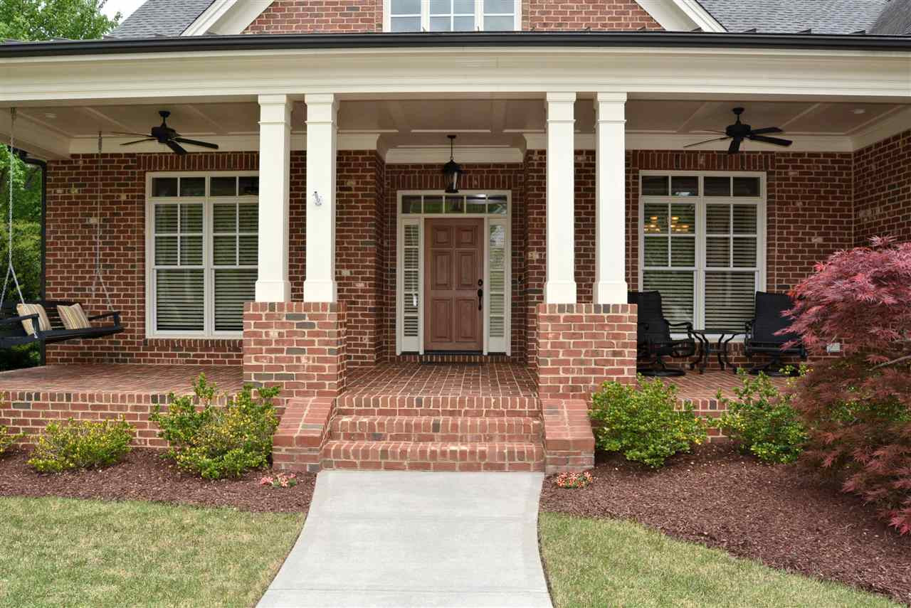 1322 Dogwood Lane Raleigh, NC 27607 - Photo 2 of 30 10' Deep 36' Wide with Brick Pavers, Ceiling Fans & Recessed Lighting. 6' Swing. Front Porch