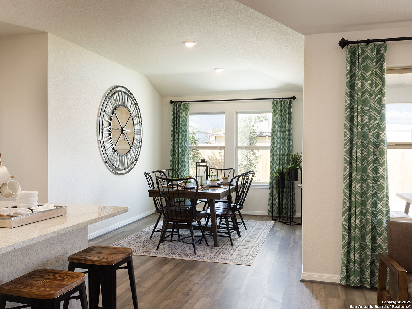 124 Perciful Avenue Cibolo, TX 78108 - Photo 6 of 14 a view of a dining room with furniture and window